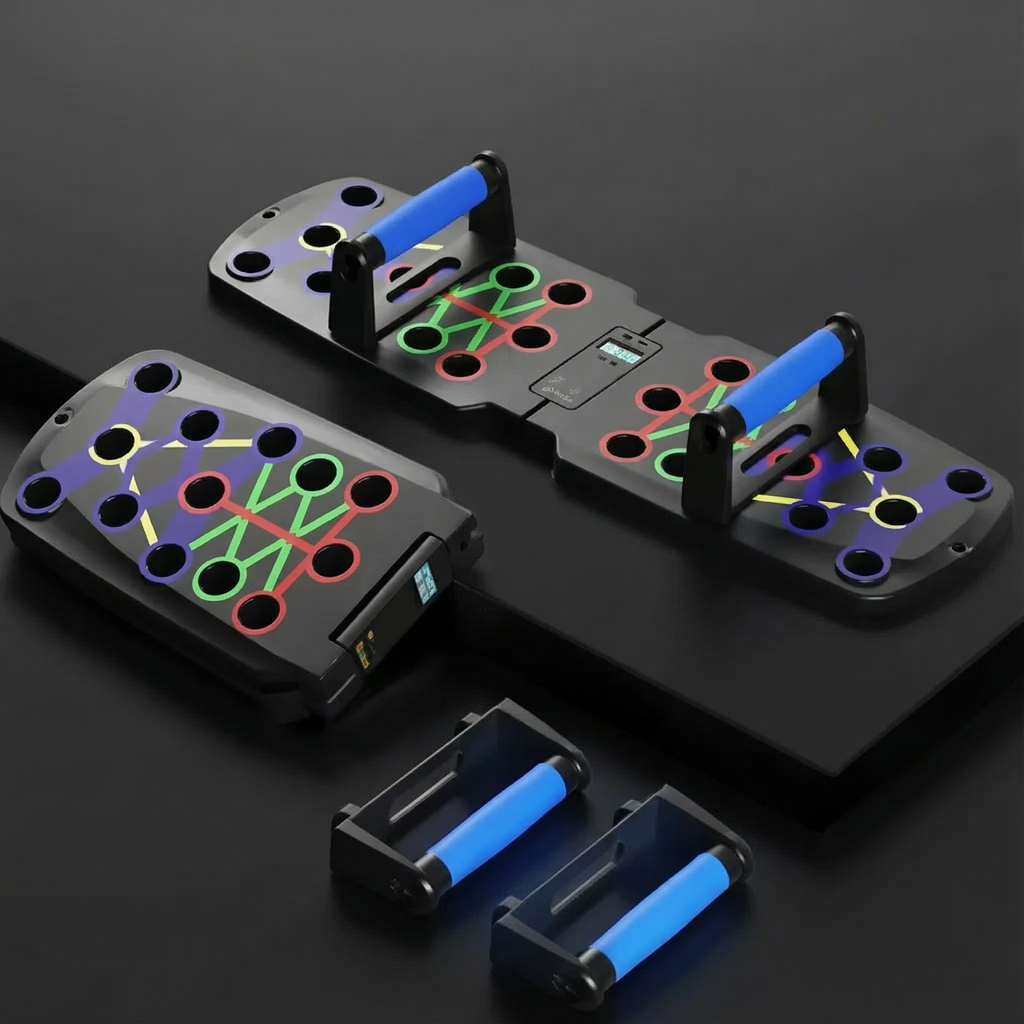 Multifunctional Folding Push Up Board Set